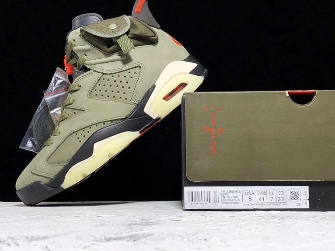 Reps TB Travis Jordan Scott Air x Medium CN1084-200 6 Olive 0807